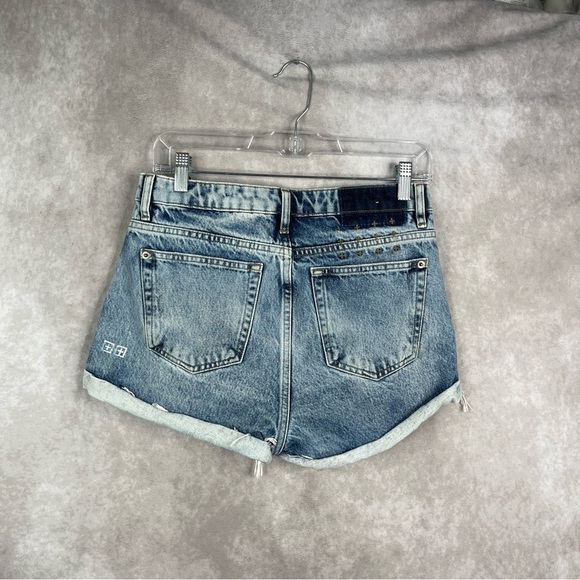 Ksubi Rollin Out Denim Cut Off Shorts In Jinx Women's Size 26 - Picture 3 of 8